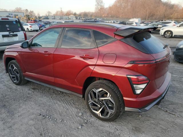 KM8HACA37RU046808 - 2024 HYUNDAI KONA N LINE RED photo 2