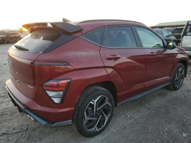 KM8HACA37RU046808 - 2024 HYUNDAI KONA N LINE RED photo 3