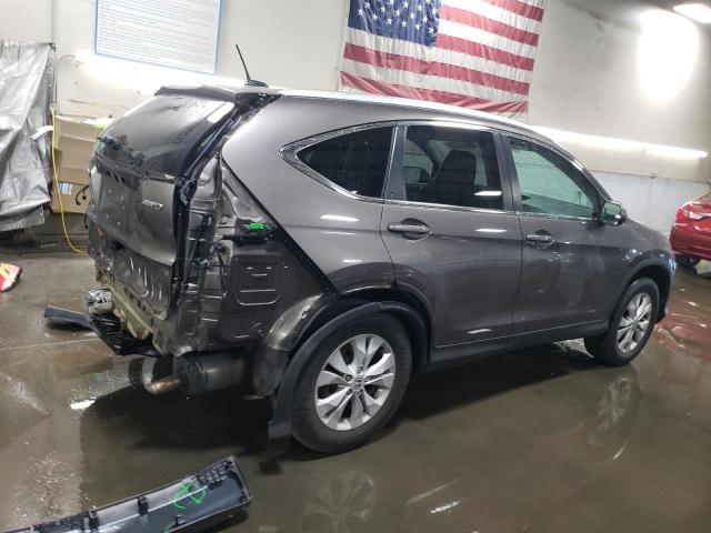 2HKRM4H71EH634836 - 2014 HONDA CR-V EXL TAN photo 3