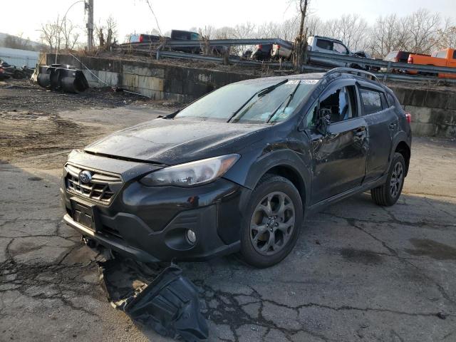 JF2GTHSC6NH273272 - 2022 SUBARU CROSSTREK SPORT BLACK photo 1