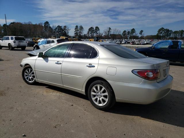 JTHBA30G440006179 - 2004 LEXUS ES 330 SILVER photo 2