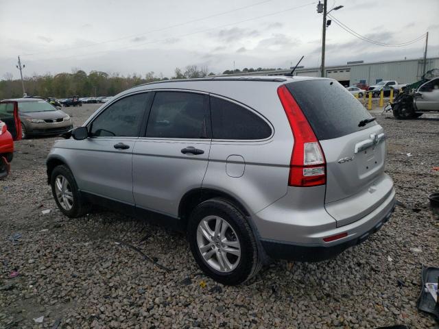 3CZRE3H58AG703833 - 2010 HONDA CR-V EX GRAY photo 2