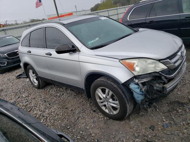 3CZRE3H58AG703833 - 2010 HONDA CR-V EX GRAY photo 4