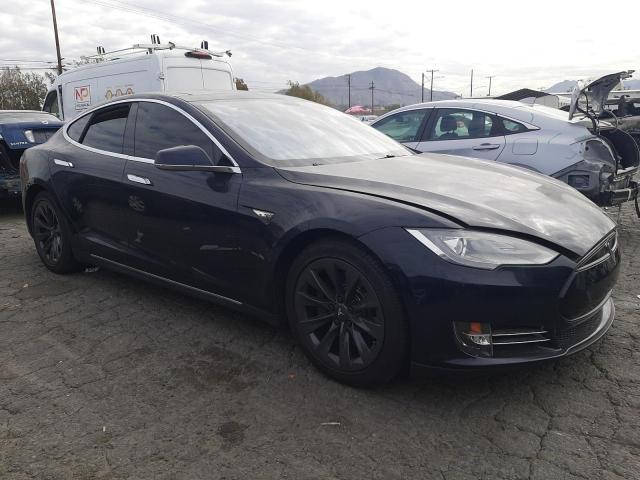5YJSA1DPXDFP13384 - 2013 TESLA MODEL S Կապույտ լուսանկար 4
