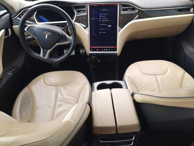 5YJSA1DPXDFP13384 - 2013 TESLA MODEL S Կապույտ լուսանկար 8