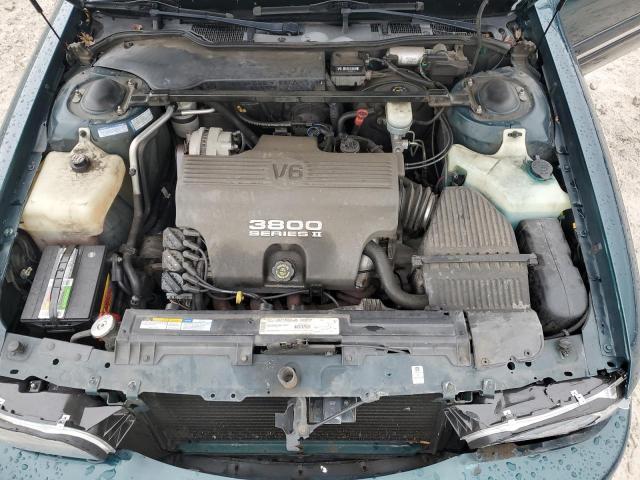 1G4HP52K3XH412284 - 1999 BUICK LESABRE CUSTOM GREEN photo 11