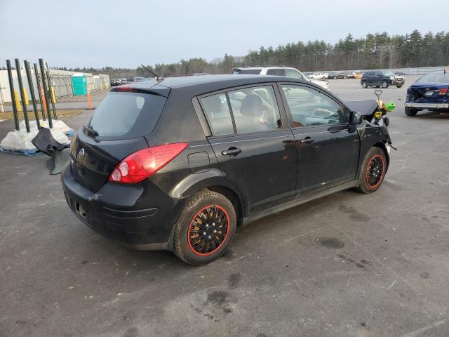 3N1BC13E67L380443 - 2007 NISSAN VERSA S BLACK photo 3