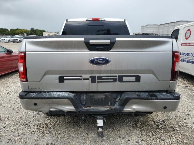 1FTEW1C57JFD41301 - 2018 FORD F150 SUPERCREW SILVER photo 6