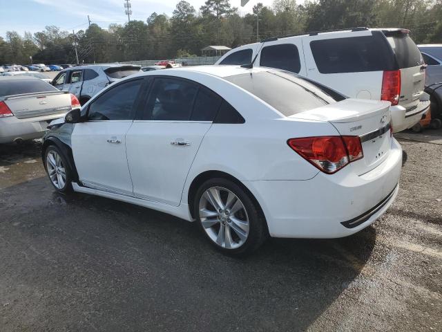 1G1PH5SCXC7321253 - 2012 CHEVROLET CRUZE LTZ WHITE photo 2