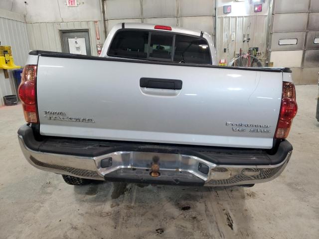 5TEKU72N47Z432969 - 2007 TOYOTA TACOMA DOUBLE CAB PRERUNNER LONG BED SILVER photo 6