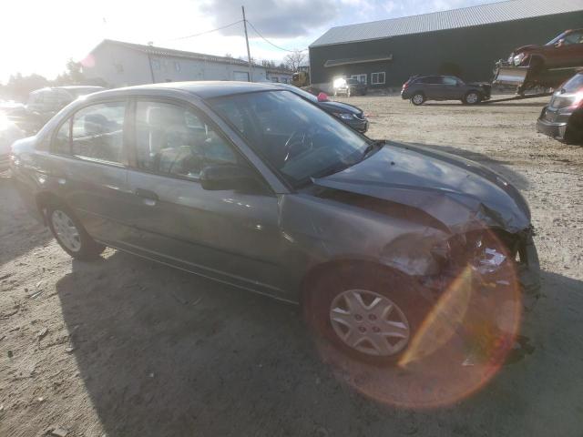 2HGES16365H562268 - 2005 HONDA CIVIC DX VP ნაცრისფერი ფოტო 4