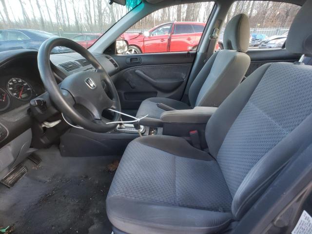 2HGES16365H562268 - 2005 HONDA CIVIC DX VP ნაცრისფერი ფოტო 7