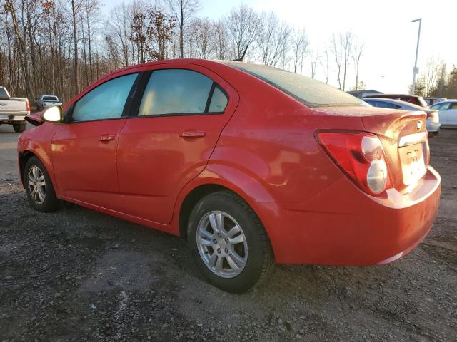 1G1JB5SH4C4116533 - 2012 CHEVROLET SONIC LS Qırmızı foto 2