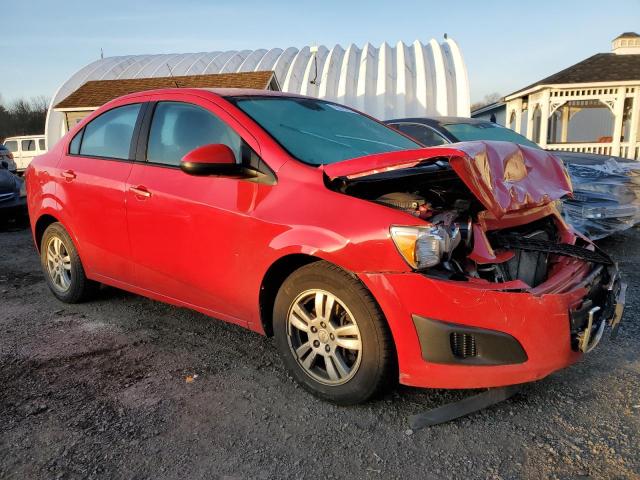 1G1JB5SH4C4116533 - 2012 CHEVROLET SONIC LS Qırmızı foto 4