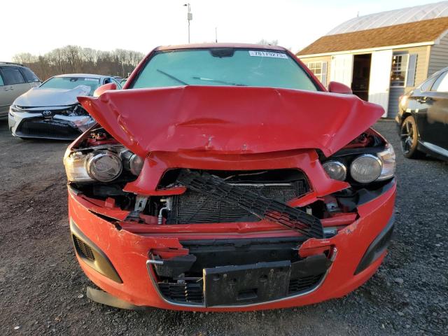 1G1JB5SH4C4116533 - 2012 CHEVROLET SONIC LS RED photo 5