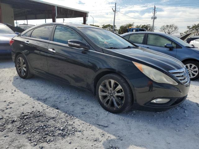 5NPEC4AB4CH337427 - 2012 HYUNDAI SONATA SE BLACK photo 4