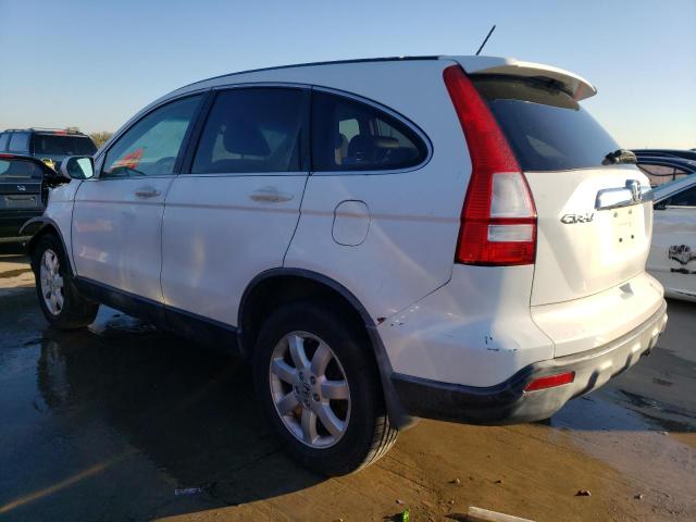 JHLRE38707C024130 - 2007 HONDA CR-V EXL WHITE photo 2