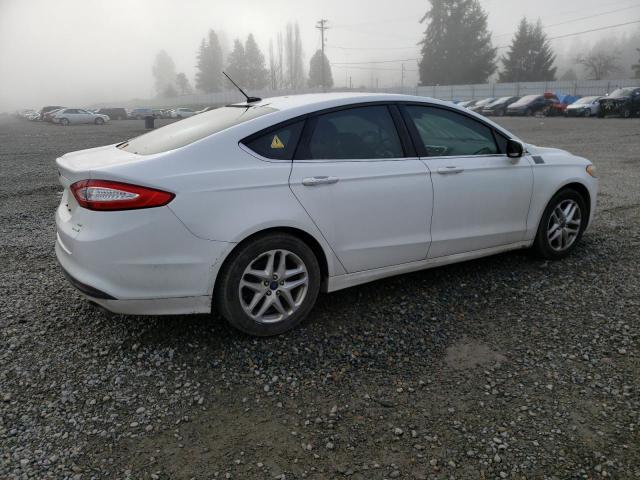 3FA6P0HD6ER311748 - 2014 FORD FUSION SE WHITE photo 3