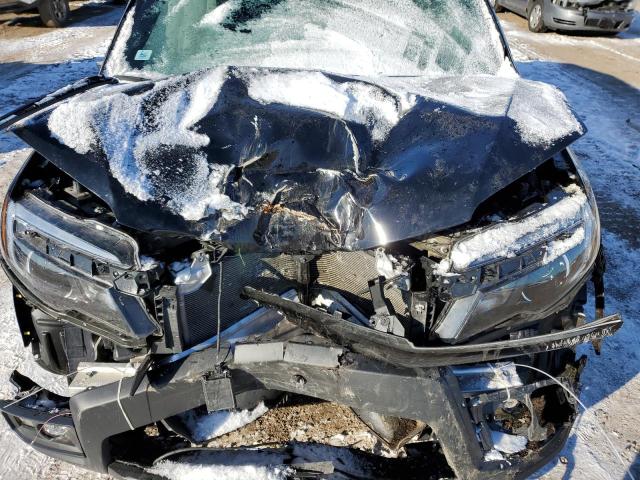 5FNYF8H57MB012847 - 2021 HONDA PASSPORT EXL BLACK photo 11