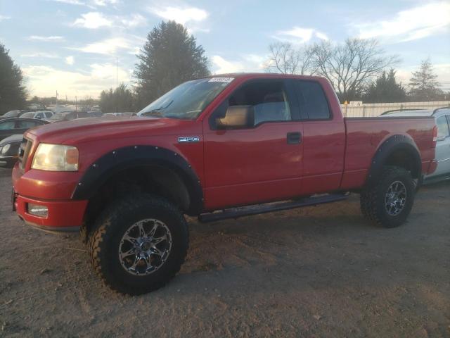 1FTPX14544NA56635 - 2004 FORD F150 RED photo 1