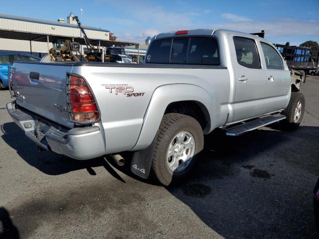 5TEKU72N87Z334432 - 2007 TOYOTA TACOMA DOUBLE CAB PRERUNNER LONG BED SILVER photo 3