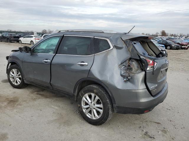 5N1AT2MT4GC741462 - 2016 NISSAN ROGUE S GRAY photo 2