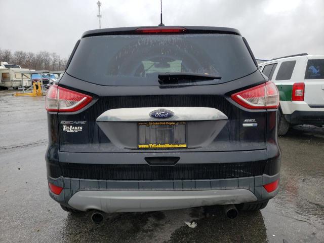 1FMCU9H99DUA48700 - 2013 FORD ESCAPE SEL BLACK photo 6