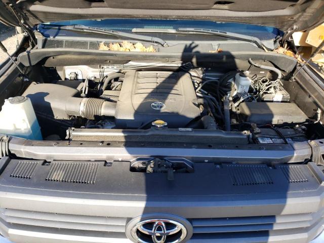 5TFUW5F12FX487702 - 2015 TOYOTA TUNDRA DOUBLE CAB SR/SR5 GRAY photo 11