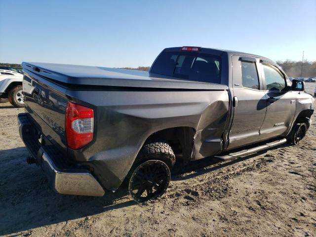 5TFUW5F12FX487702 - 2015 TOYOTA TUNDRA DOUBLE CAB SR/SR5 GRAY photo 3