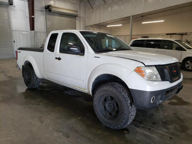 1N6BD0CT0EN707691 - 2014 NISSAN FRONTIER S WHITE photo 4