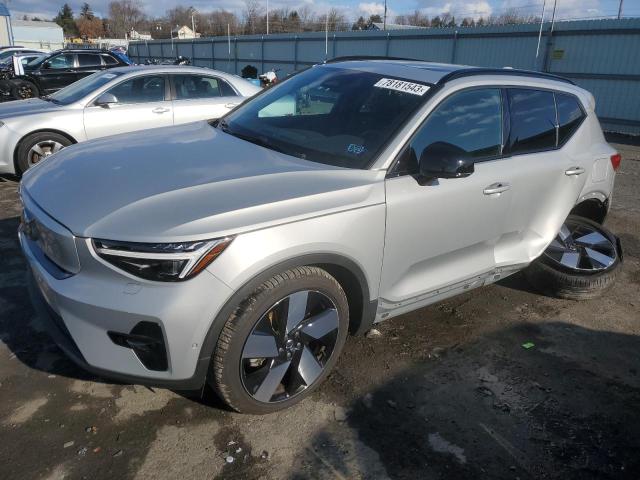 YV4ED3UM7P2947119 - 2023 VOLVO XC40 RECHARGE ULTIMATE SILVER photo 1