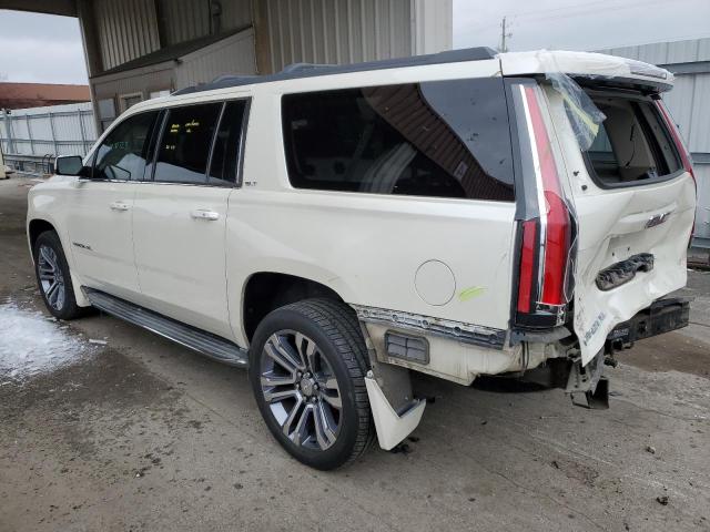 1GKS2HKC0FR125517 - 2015 GMC YUKON XL K1500 SLT WHITE photo 2