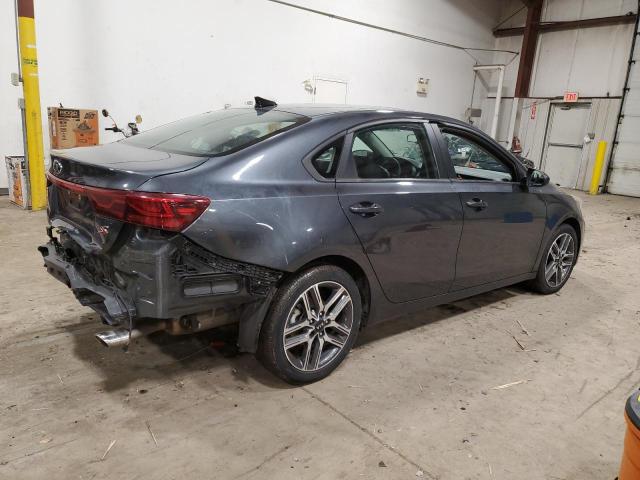 3KPF34AD7KE028687 - 2019 KIA FORTE GT LINE CHARCOAL photo 3