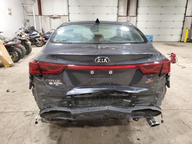 3KPF34AD7KE028687 - 2019 KIA FORTE GT LINE CHARCOAL photo 6