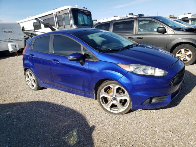 3FADP4GX0FM176095 - 2015 FORD FIESTA ST BLUE photo 4