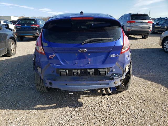 3FADP4GX0FM176095 - 2015 FORD FIESTA ST BLUE photo 6