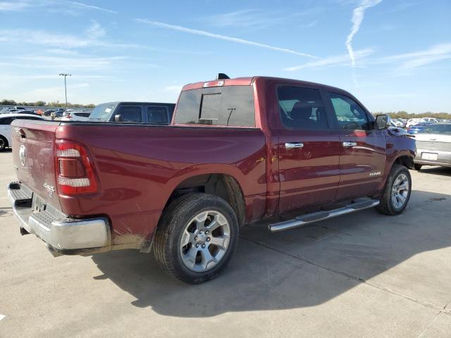 1C6SRFFT0KN524880 - 2019 RAM 1500 BIG HORN/LONE STAR BURGUNDY photo 3