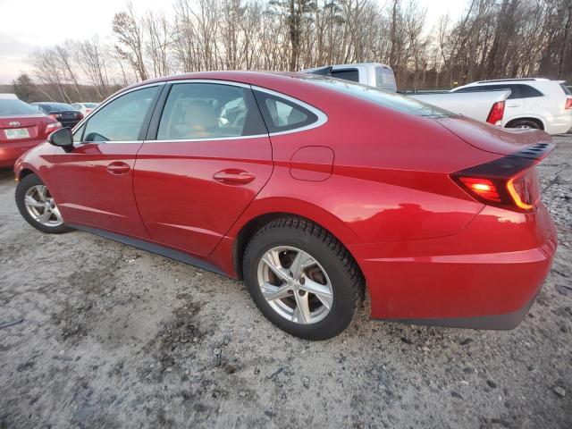 5NPEG4JA0LH044748 - 2020 HYUNDAI SONATA SE RED photo 2