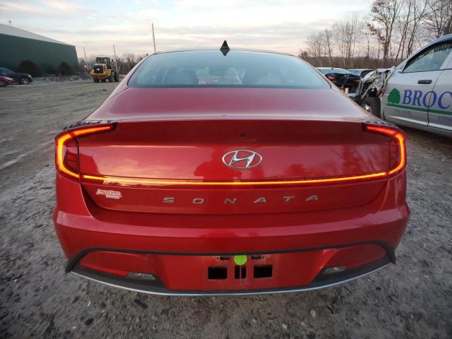 5NPEG4JA0LH044748 - 2020 HYUNDAI SONATA SE RED photo 6