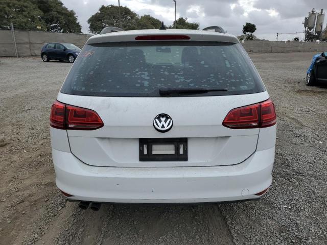 3VWCA7AU7FM509073 - 2015 VOLKSWAGEN GOLF SPORT TDI S WHITE photo 6