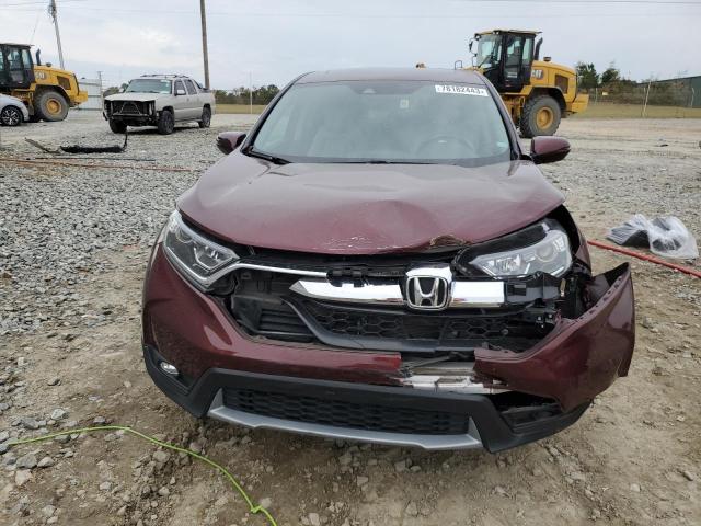 5J6RW1H86HL003592 - 2017 HONDA CR-V EXL MAROON photo 5