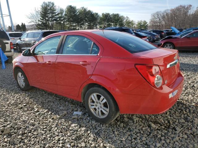 1G1JC5SG5D4188427 - 2013 CHEVROLET SONIC LT RED photo 2