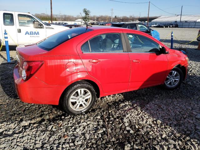 1G1JC5SG5D4188427 - 2013 CHEVROLET SONIC LT RED photo 3