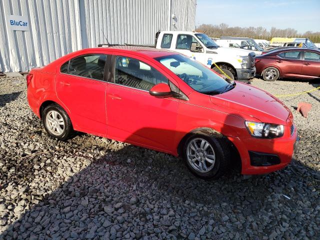 1G1JC5SG5D4188427 - 2013 CHEVROLET SONIC LT RED photo 4