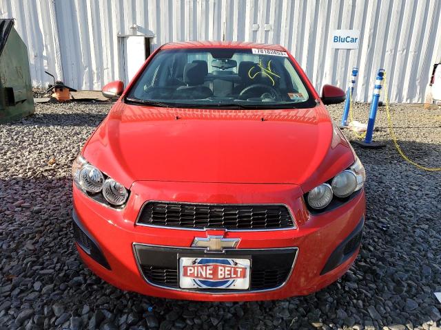 1G1JC5SG5D4188427 - 2013 CHEVROLET SONIC LT RED photo 5