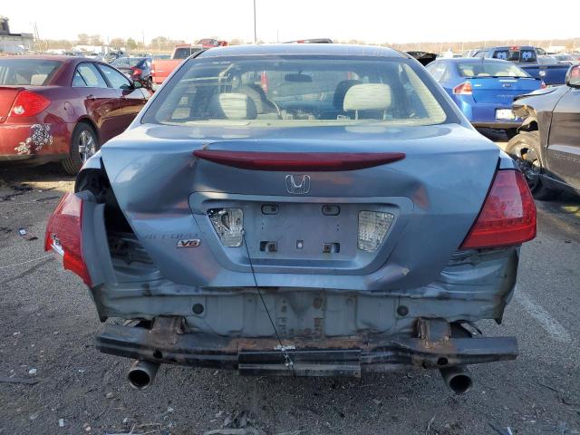 1HGCM66407A094854 - 2007 HONDA ACCORD SE GRAY photo 6