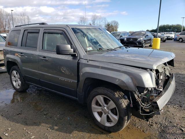 1C4NJRFB6CD564555 - 2012 JEEP PATRIOT LATITUDE GRAY photo 4