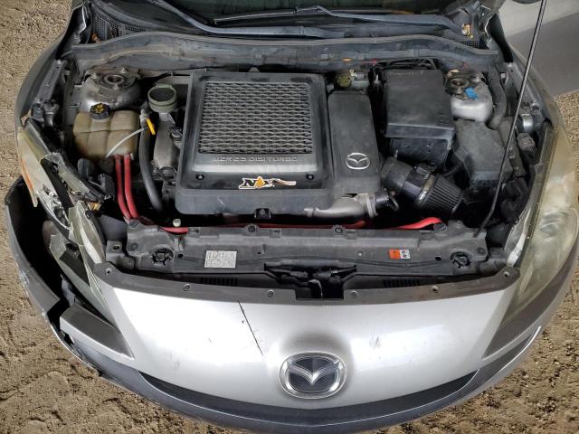 JM1BL1L34C1518266 - 2012 MAZDA SPEED 3 ვერცხლისფერი ფოტო 11