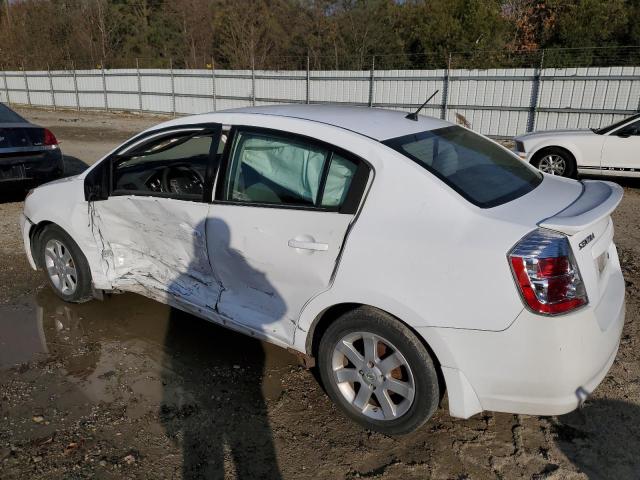 3N1AB6AP3AL634083 - 2010 NISSAN SENTRA 2.0 WHITE photo 2