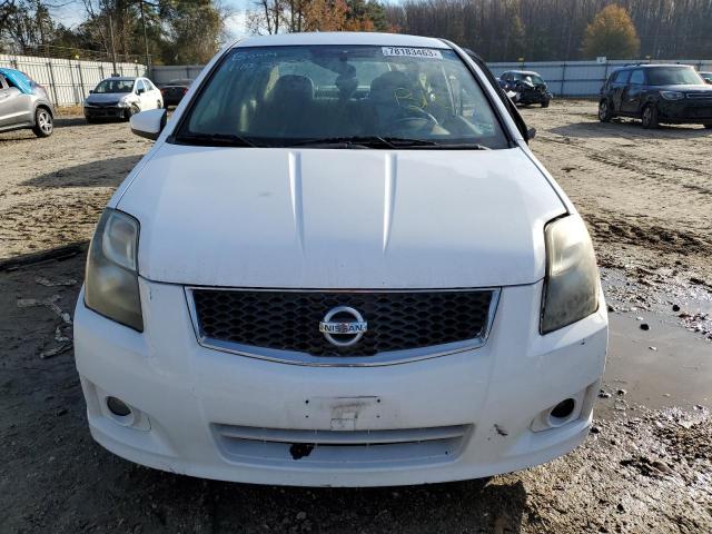 3N1AB6AP3AL634083 - 2010 NISSAN SENTRA 2.0 WHITE photo 5